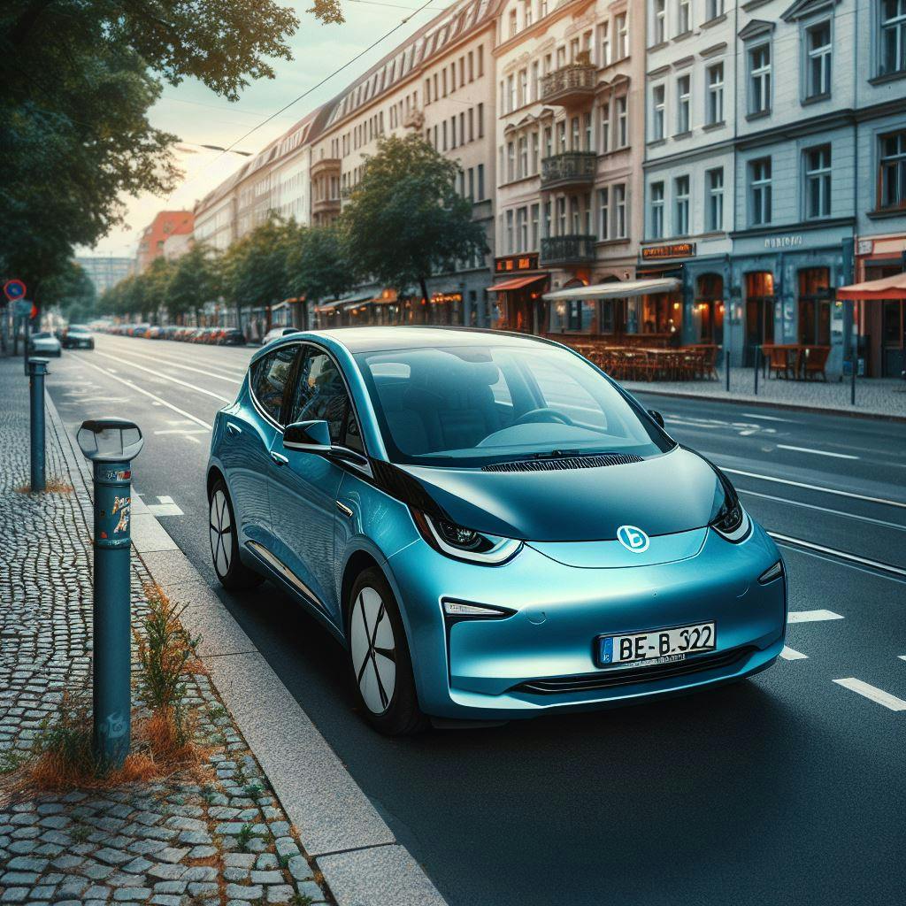 Electric car in Berlin